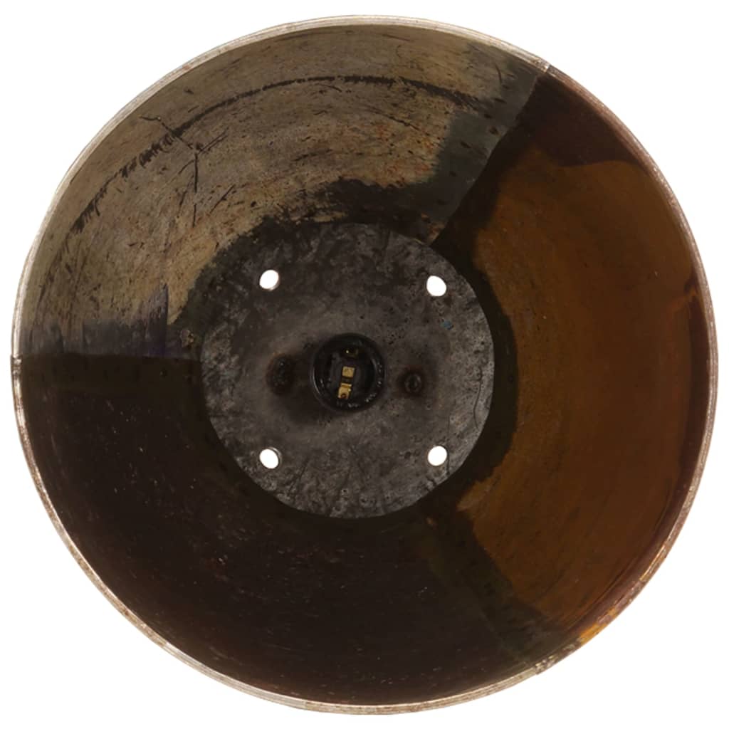 vidaXL Industrialna lampa wisząca, 25 W, kolorowa, okrągła, 32 cm, E27
