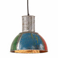 vidaXL Industrialna lampa wisząca, 25 W, kolorowa, 28,5 cm, E27