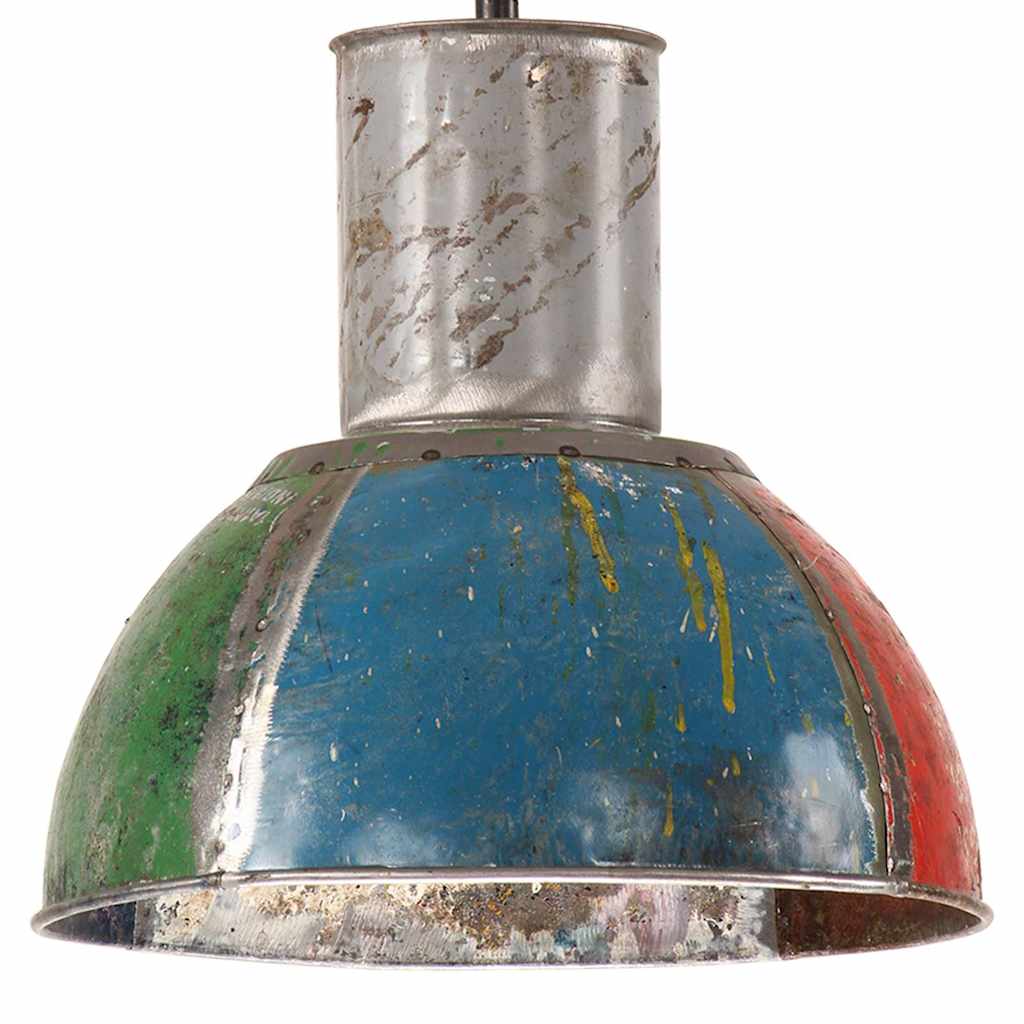 vidaXL Industrialna lampa wisząca, 25 W, kolorowa, 28,5 cm, E27