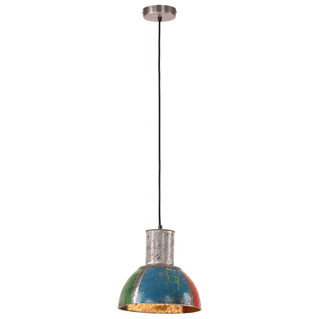 vidaXL Industrialna lampa wisząca, 25 W, kolorowa, 28,5 cm, E27
