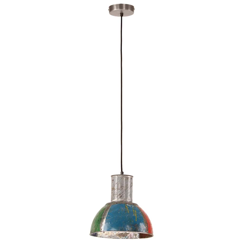 vidaXL Industrialna lampa wisząca, 25 W, kolorowa, 28,5 cm, E27