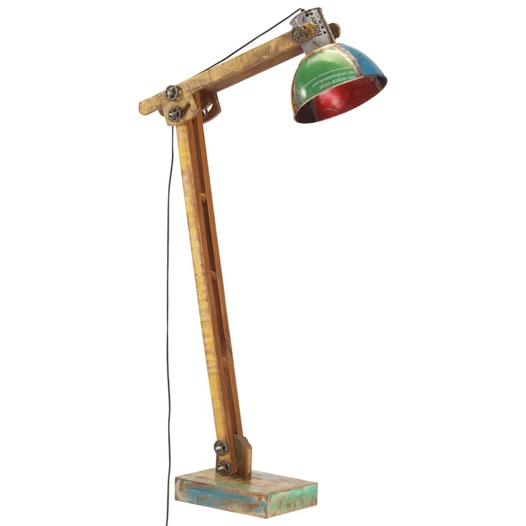 vidaXL Lampa podłogowa, kolorowa, E27