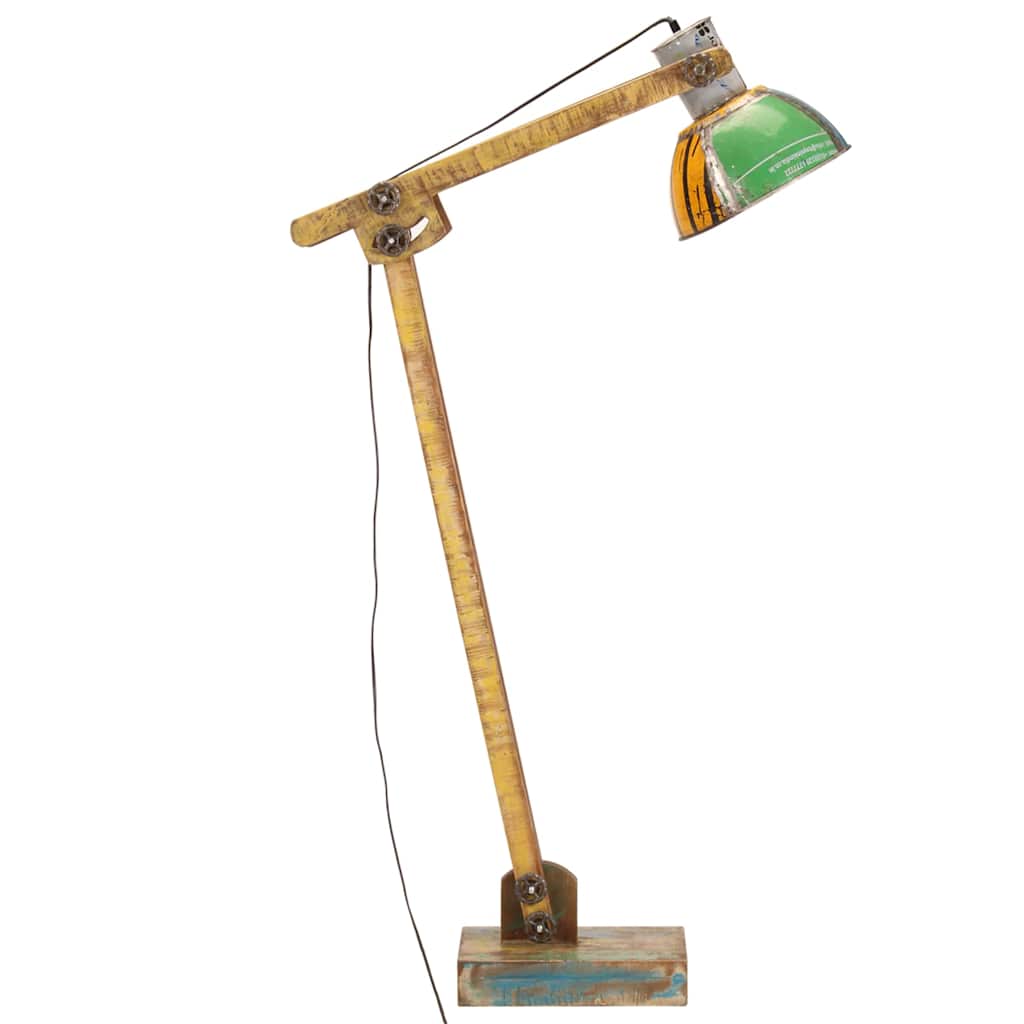 vidaXL Lampa podłogowa, kolorowa, E27
