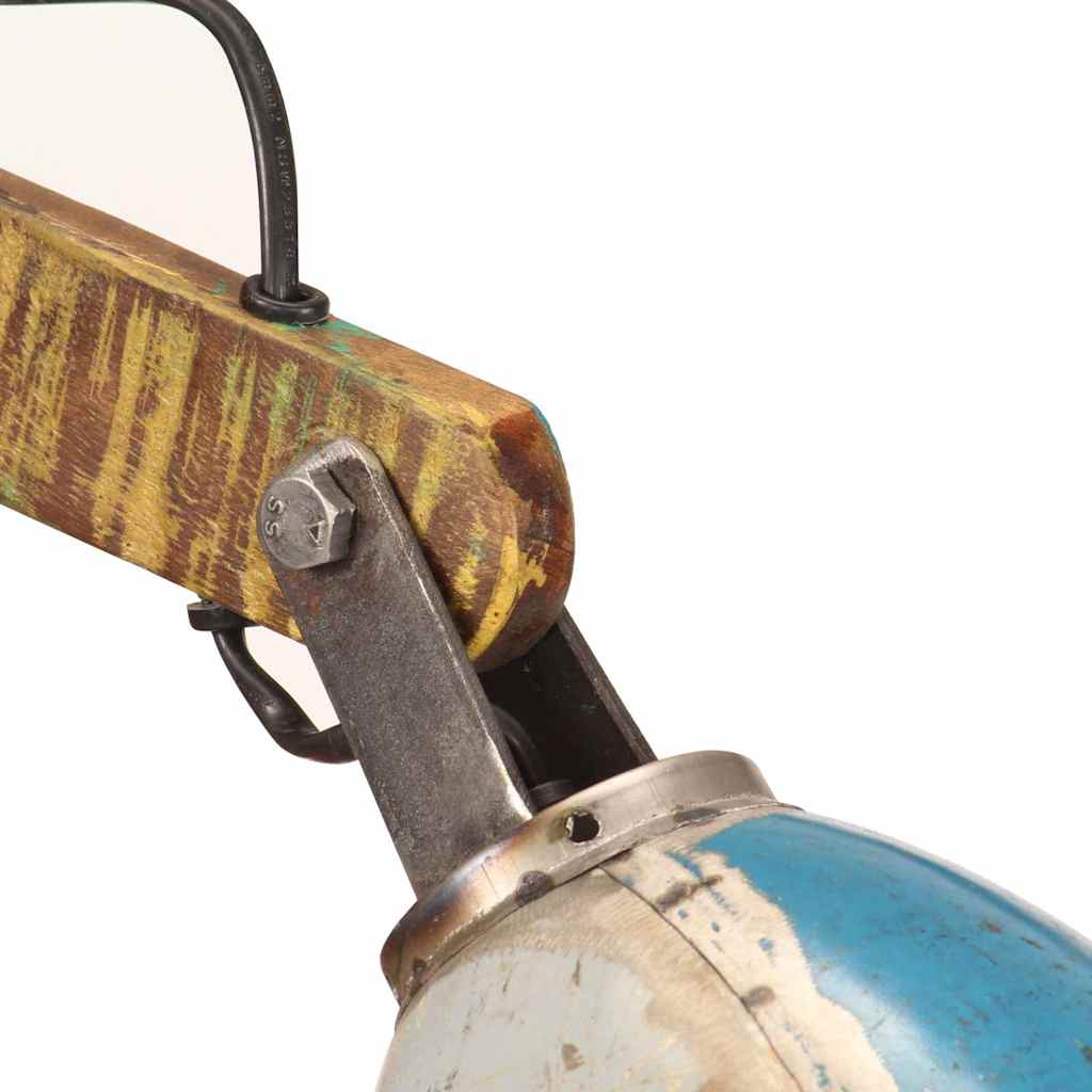 vidaXL Lampa ścienna w industrialnym stylu, kolorowa, okrągła, E27