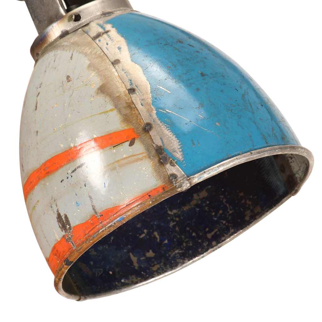vidaXL Lampa ścienna w industrialnym stylu, kolorowa, okrągła, E27