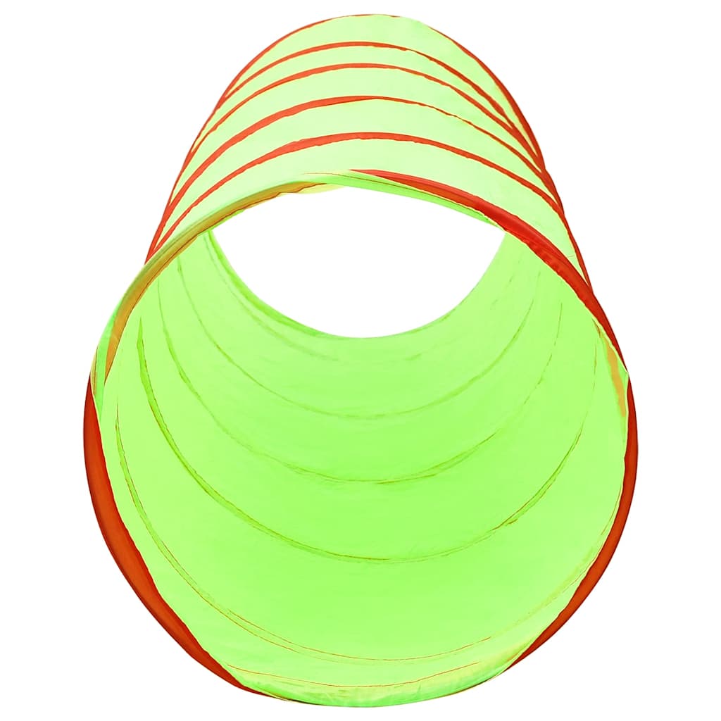 vidaXL Tunel do zabawy dla dzieci, zielony, 175 cm, poliester