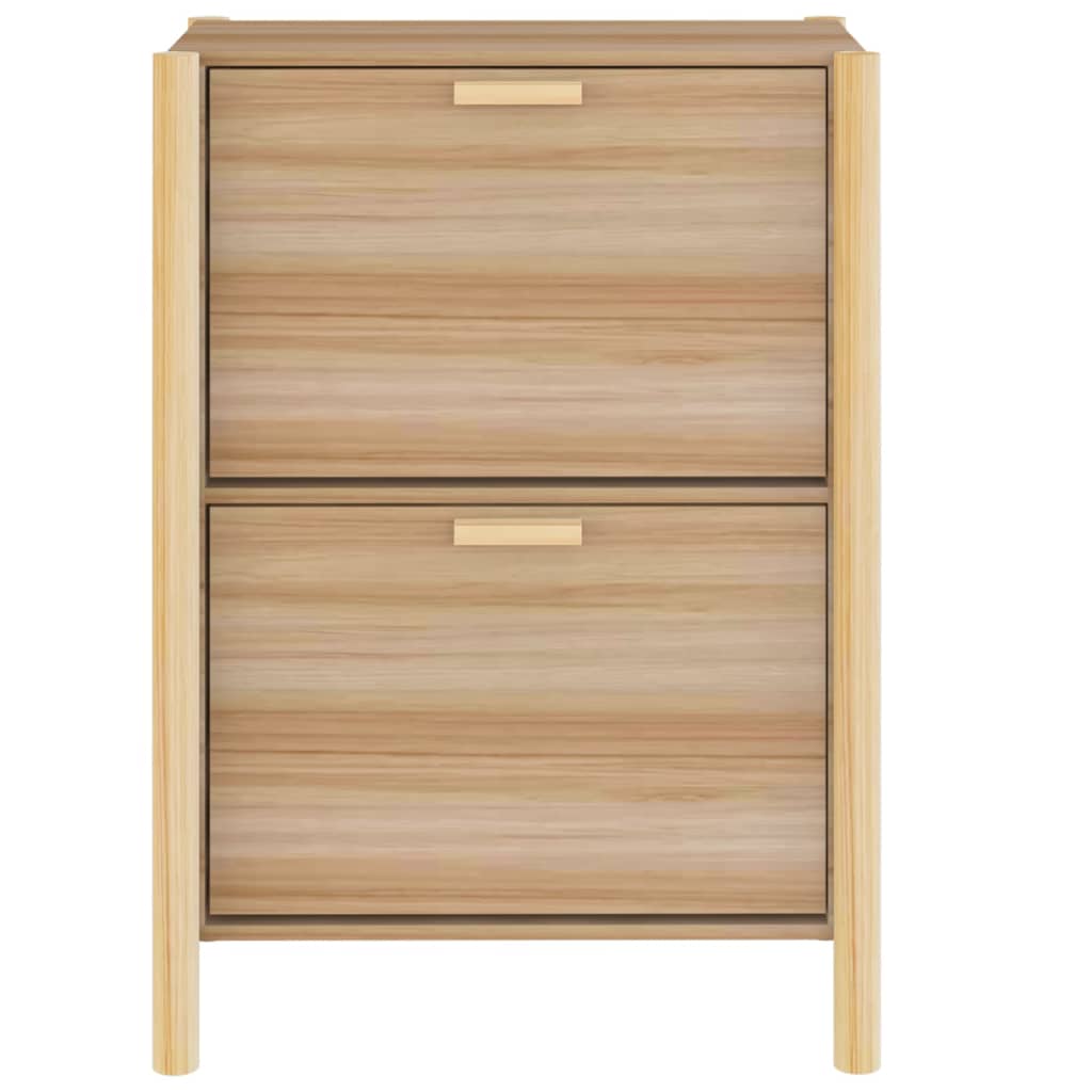 vidaXL Szafka na buty, 57,5x33x80 cm, materiał drewnopochodny