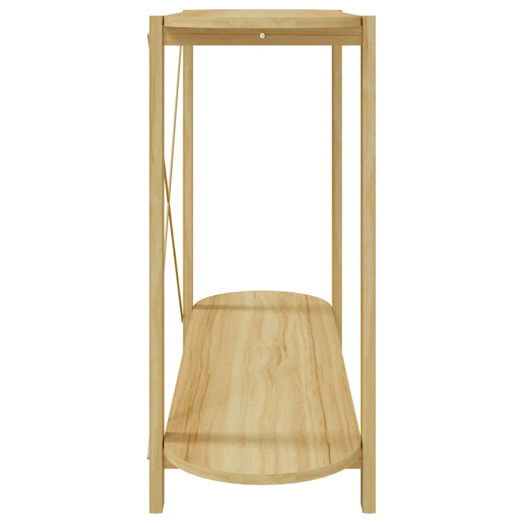vidaXL Stolik konsolowy, 110x38x75 cm, materiał drewnopochodny