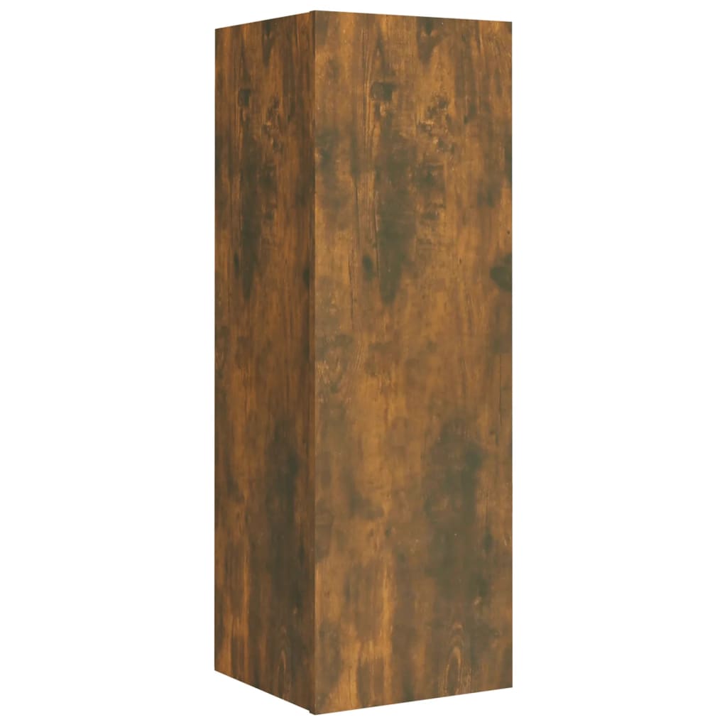 vidaXL 8-częściowy zestaw szafek telewizyjnych, przydymiony dąb