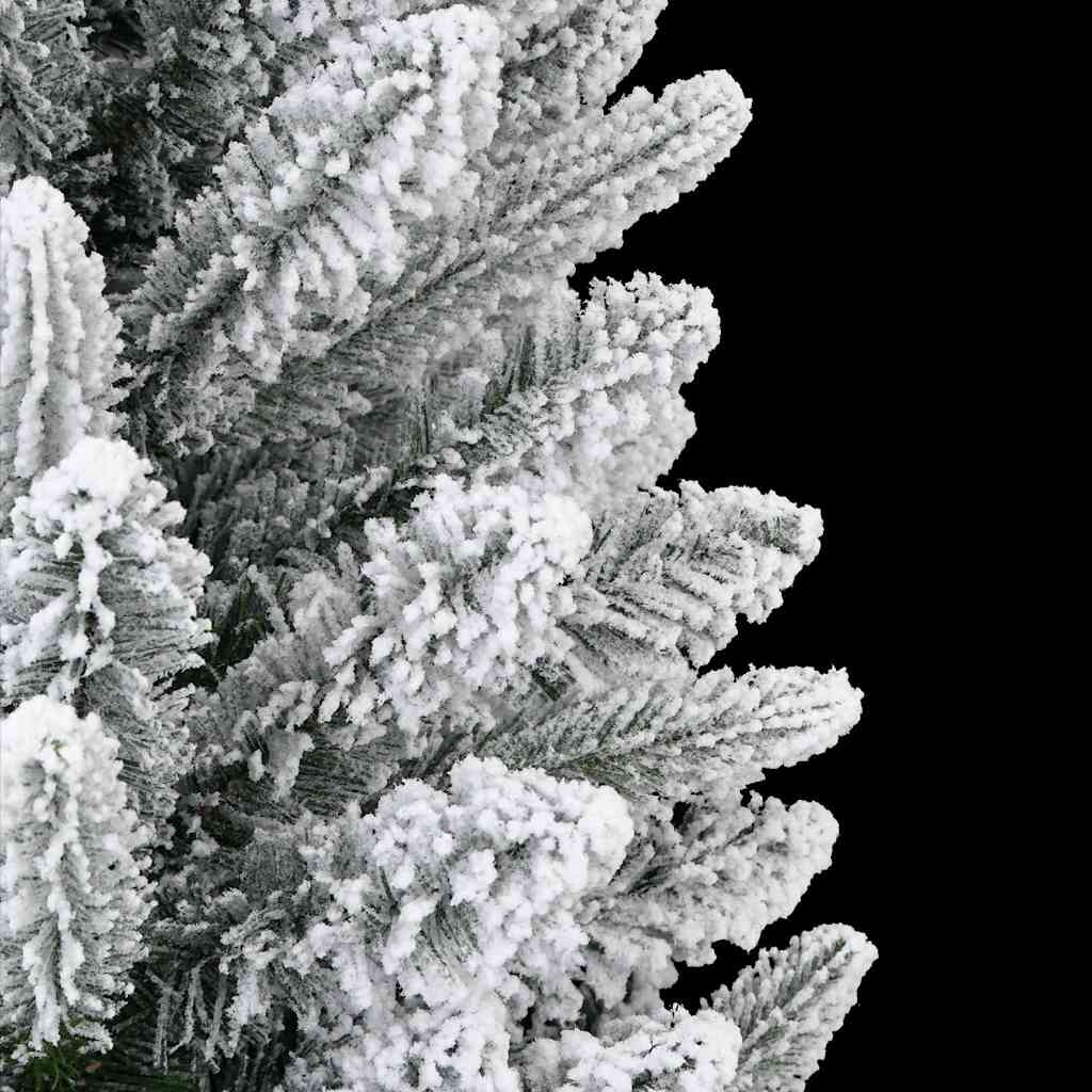 vidaXL Sztuczna choinka pokryta śniegiem, 120 cm, PVC i PE