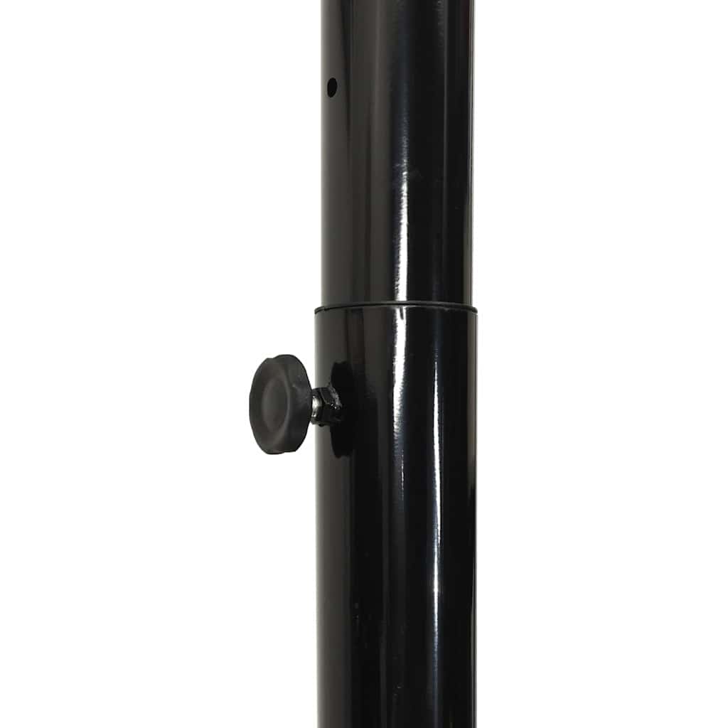 vidaXL Stojak do koszykówki, biały, 258-363 cm, polietylen