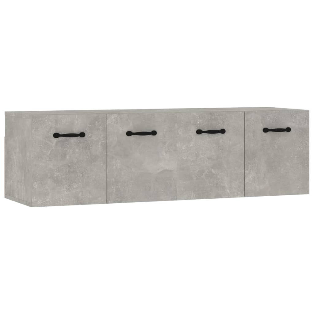 vidaXL Szafki wiszące, 2 szt., szarość betonu, 80x35x36,5 cm