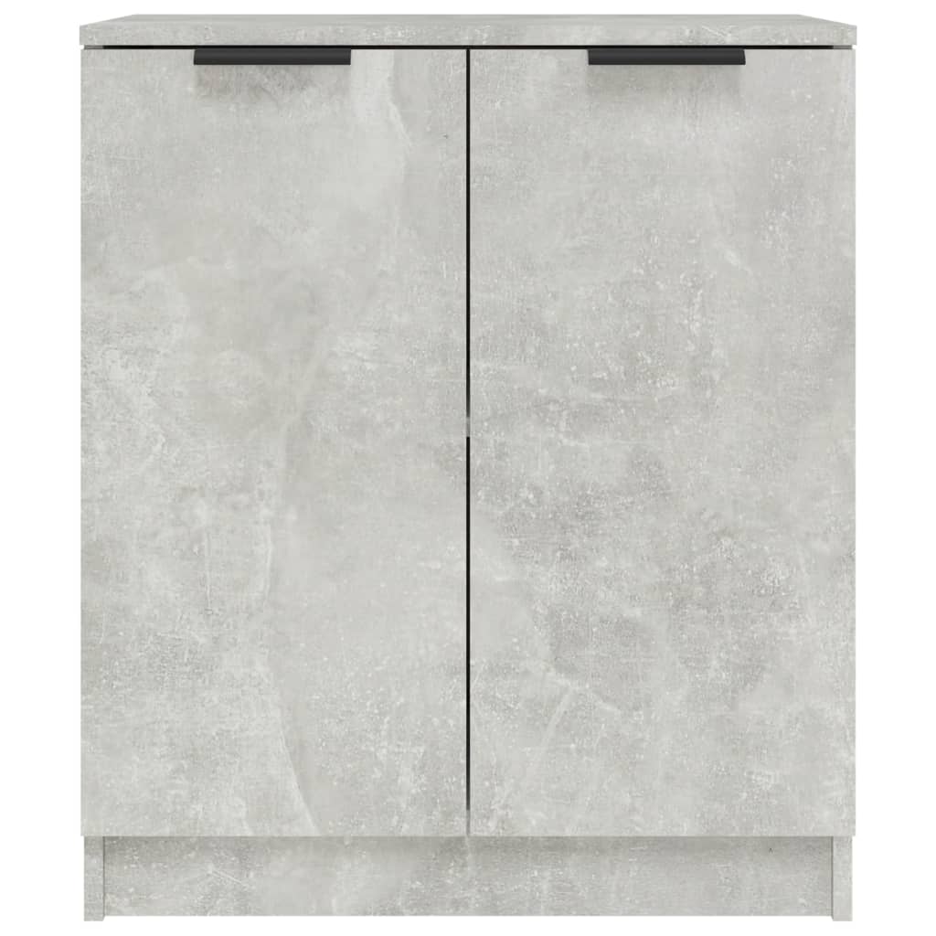 vidaXL Szafki 2 szt., szary beton 60x30x70 cm, materiał drewnopochodny