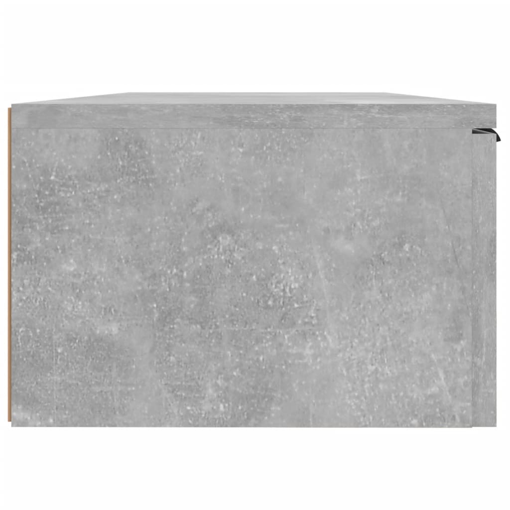 vidaXL Szafki wiszące, 2 szt., szarość betonu, 68x30x20 cm