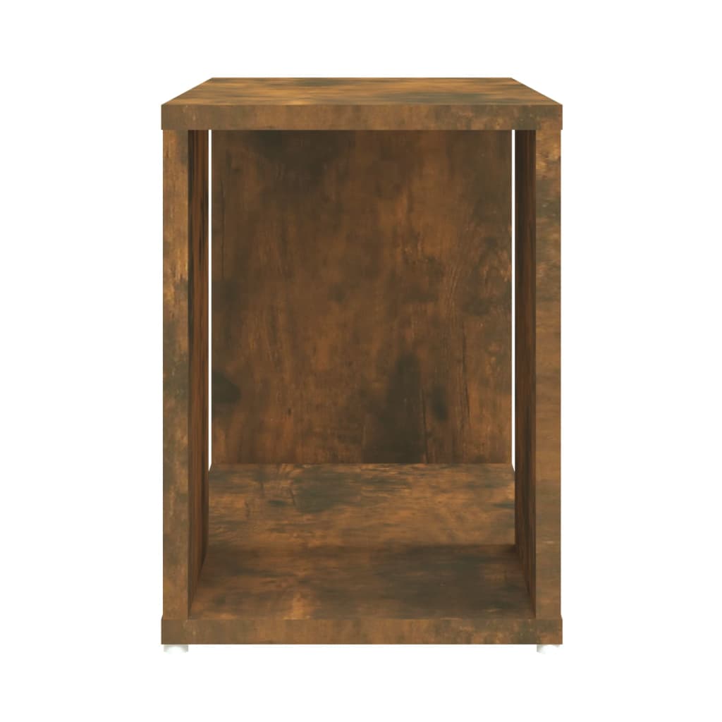 vidaXL Szafka pod telewizor, przydymiony dąb, 60x24x32 cm