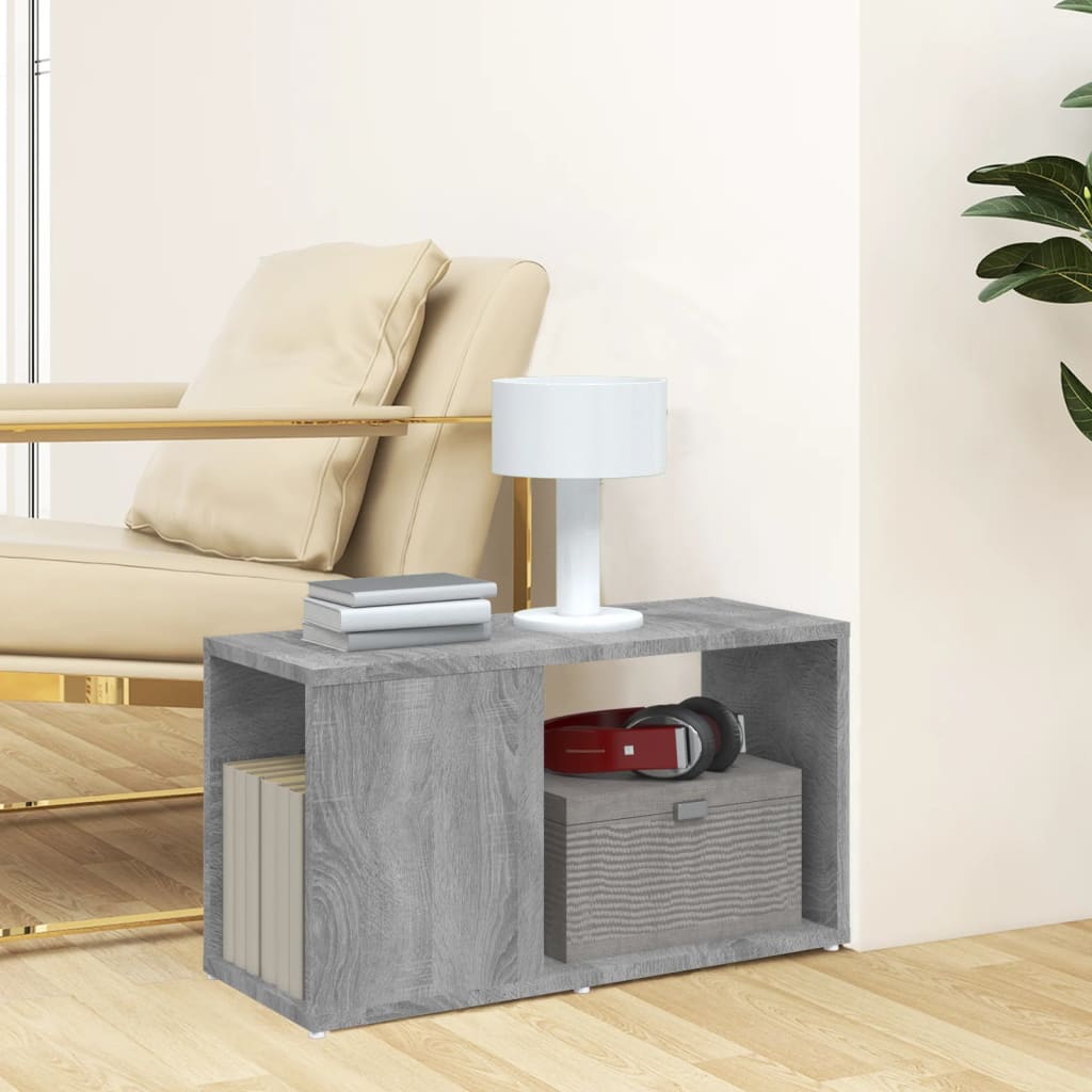 vidaXL Szafka pod TV, szary dąb sonoma, 60x24x32 cm