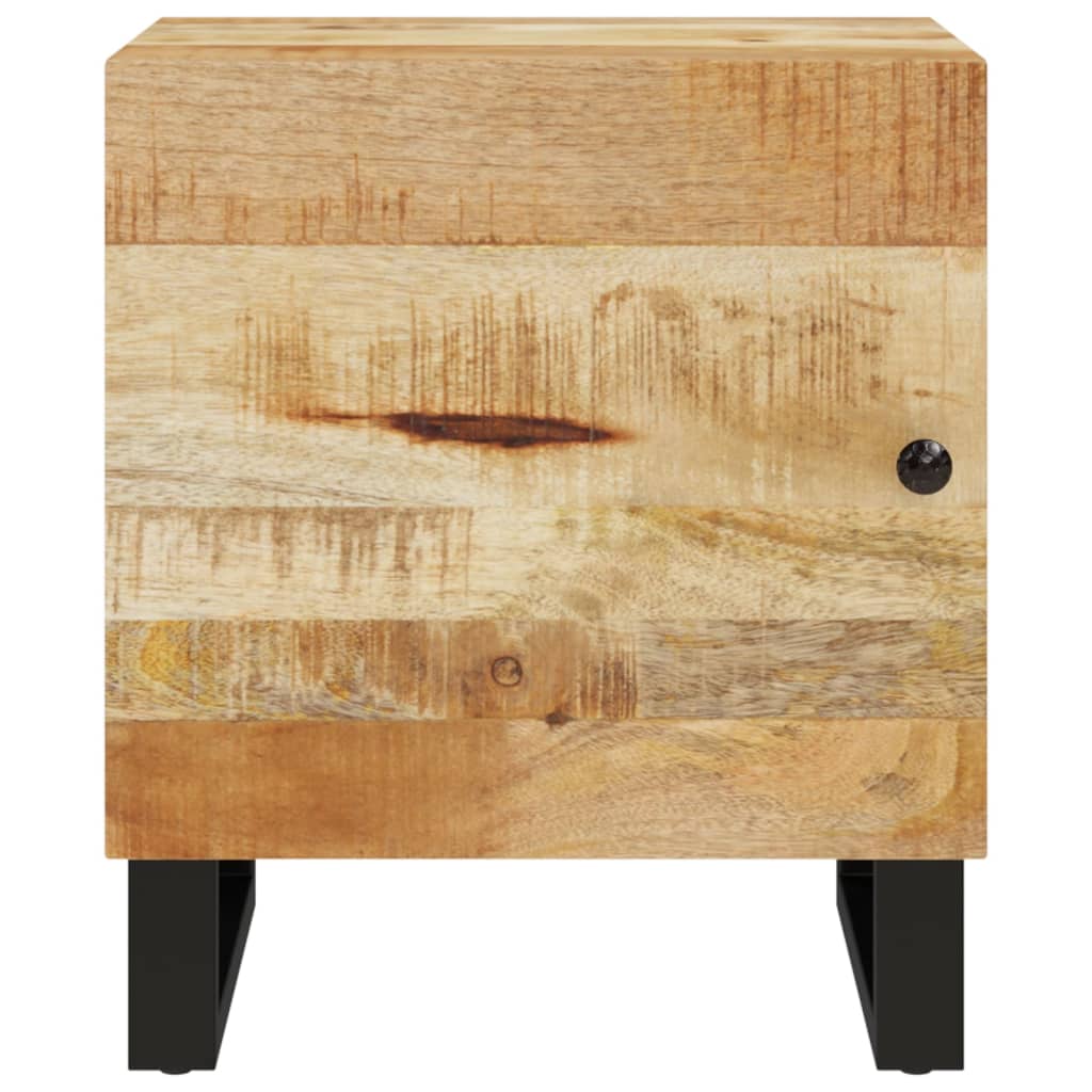 vidaXL Szafki nocne, 2 szt., 40x33x46 cm, lite drewno mango