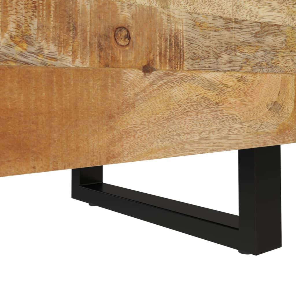 vidaXL Szafki nocne, 2 szt., 40x33x46 cm, lite drewno mango