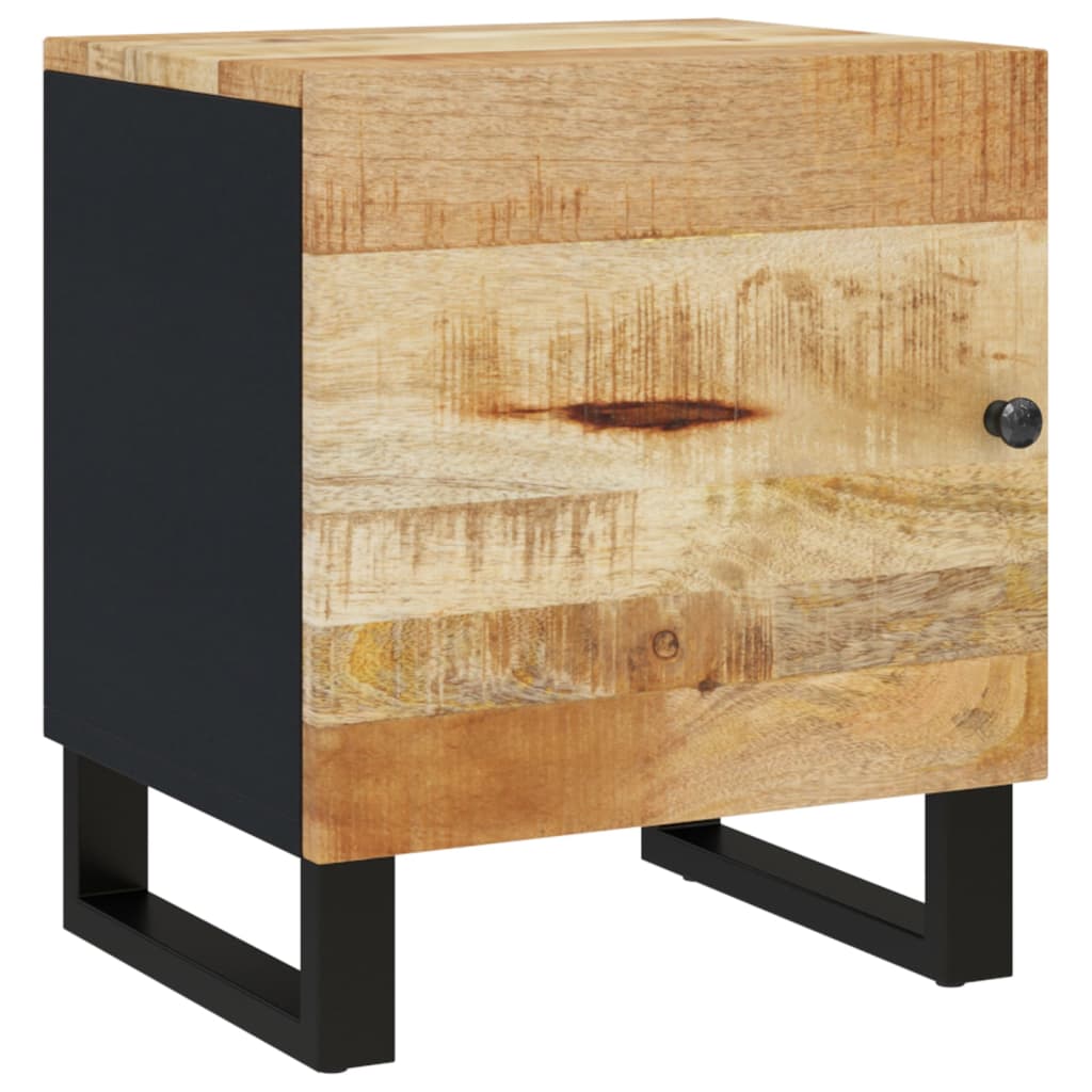 vidaXL Szafki nocne, 2 szt., 40x33x46 cm, lite drewno mango