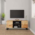 vidaXL Szafka pod telewizor, 105x33x46 cm, lite drewno mango