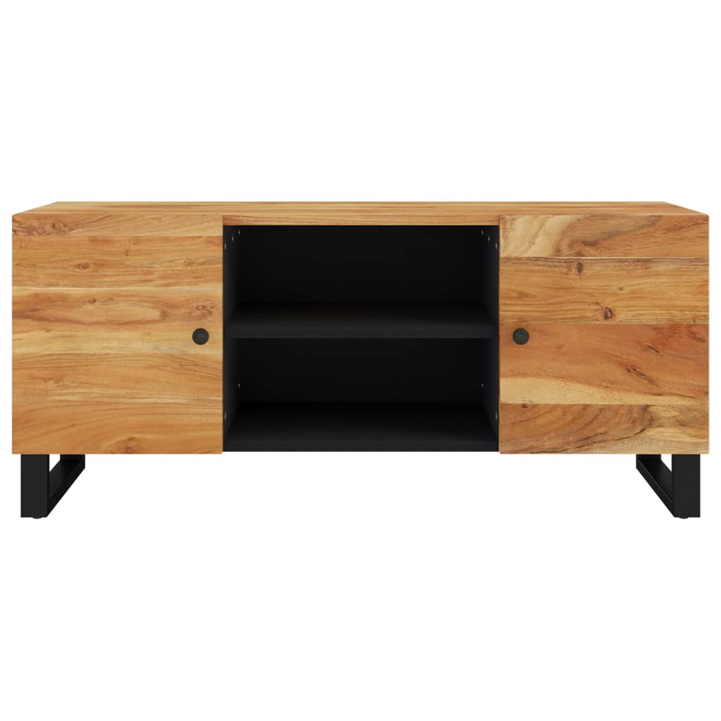 vidaXL Szafka pod telewizor, 105x33x46 cm, lite drewno akacjowe