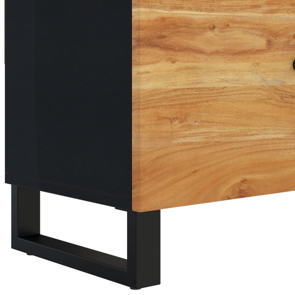 vidaXL Szafka pod telewizor, 105x33x46 cm, lite drewno akacjowe
