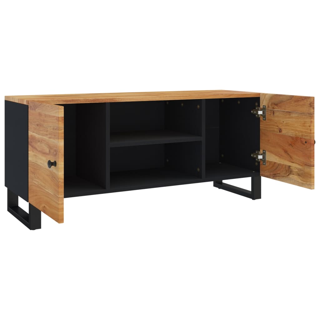 vidaXL Szafka pod telewizor, 105x33x46 cm, lite drewno akacjowe