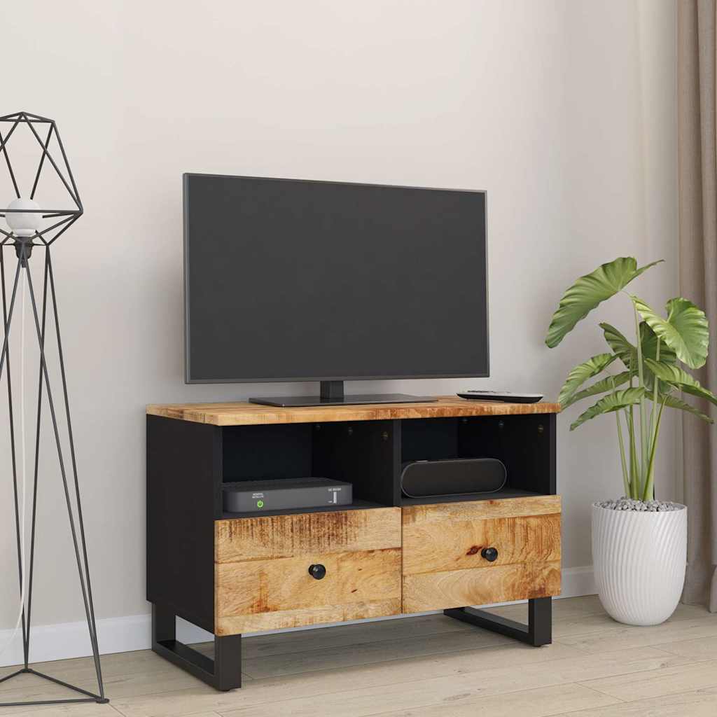 vidaXL Szafka pod telewizor, 70x33x46 cm, lite drewno mango