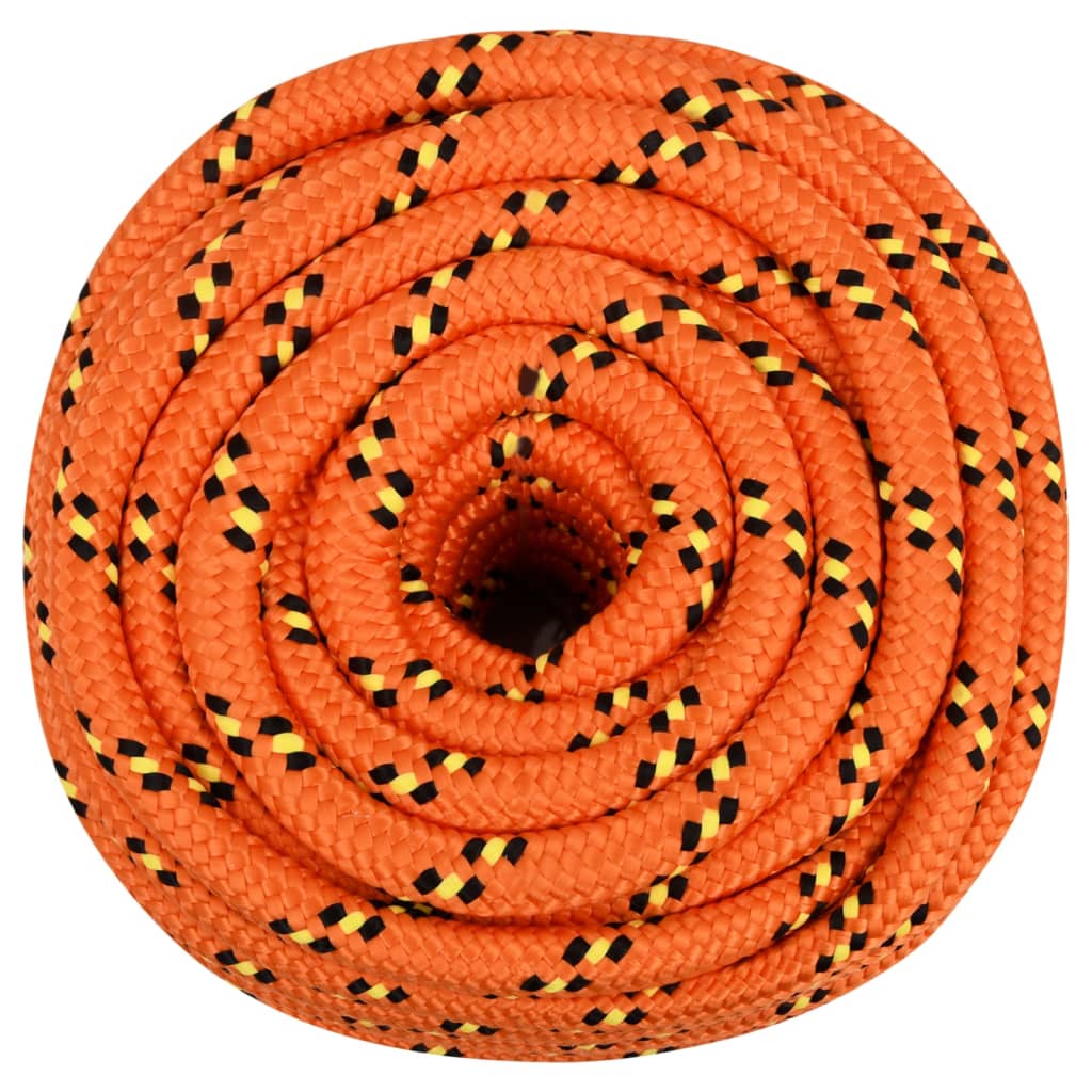 vidaXL Linka żeglarska, pomarańczowa, 20 mm, 25 m, polipropylen