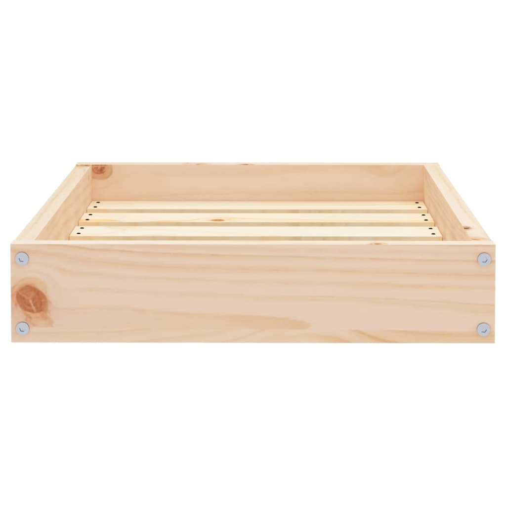 vidaXL Legowisko dla psa, 51,5x44x9 cm, lite drewno sosnowe
