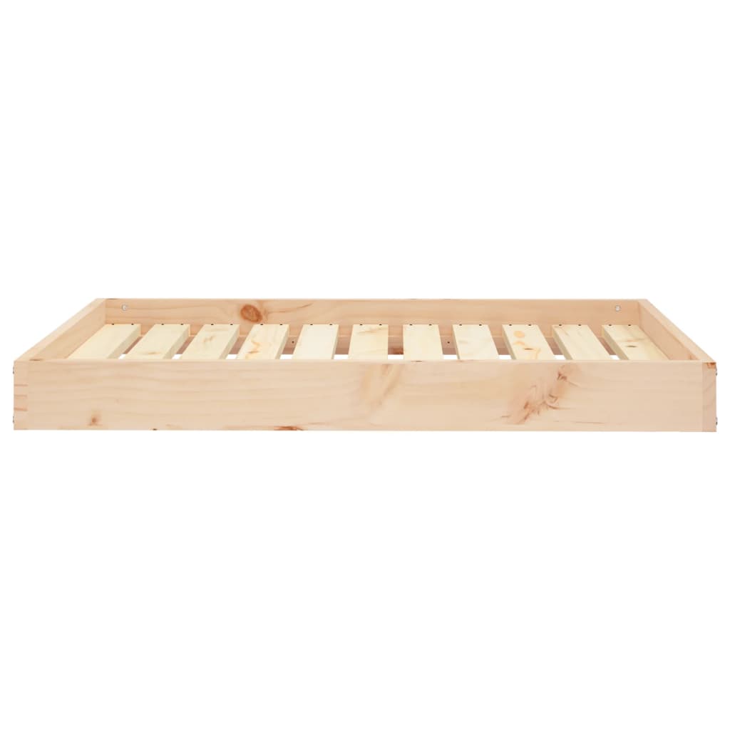 vidaXL Legowisko dla psa, 91,5x64x9 cm, lite drewno sosnowe