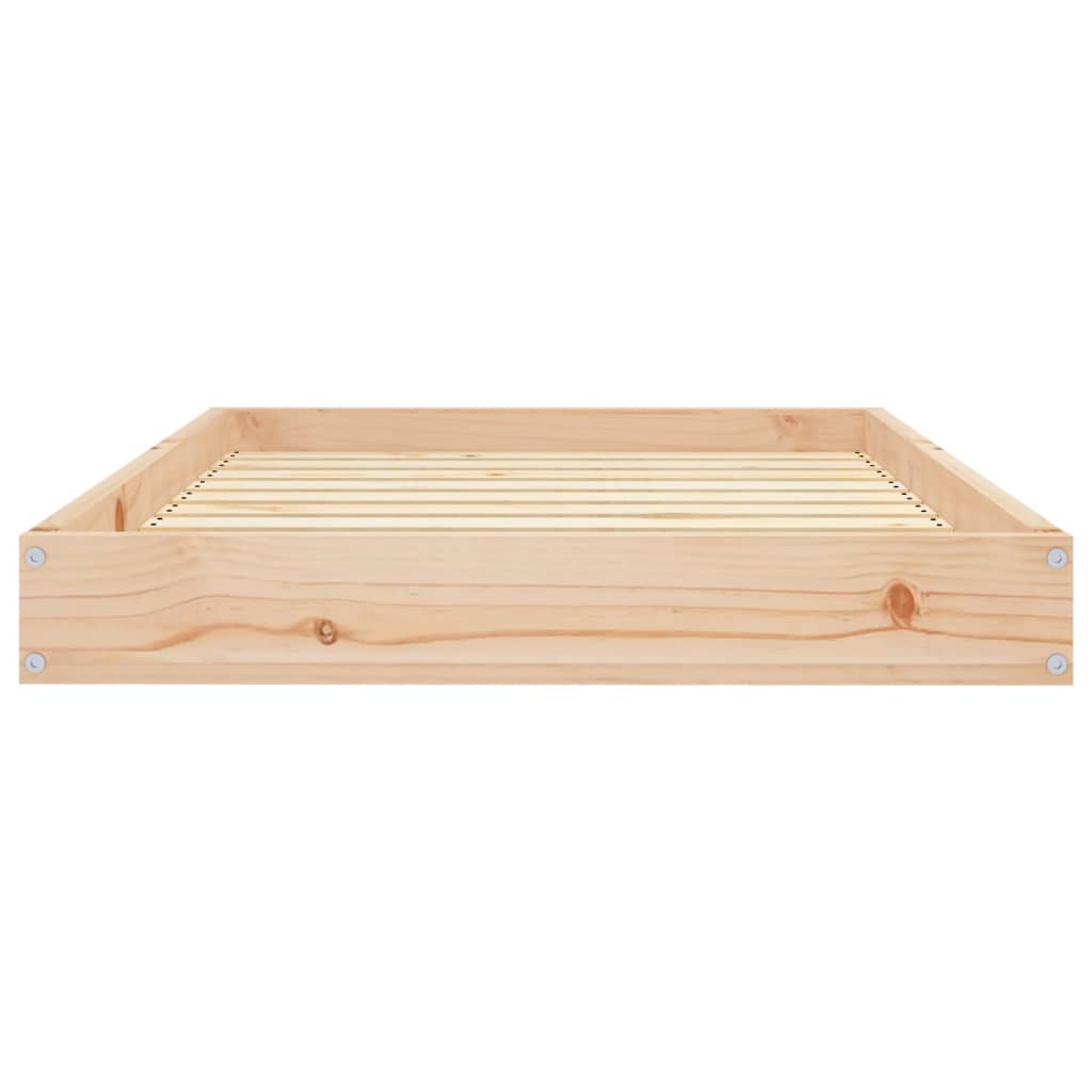 vidaXL Legowisko dla psa, 91,5x64x9 cm, lite drewno sosnowe
