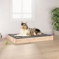 vidaXL Legowisko dla psa, 91,5x64x9 cm, lite drewno sosnowe