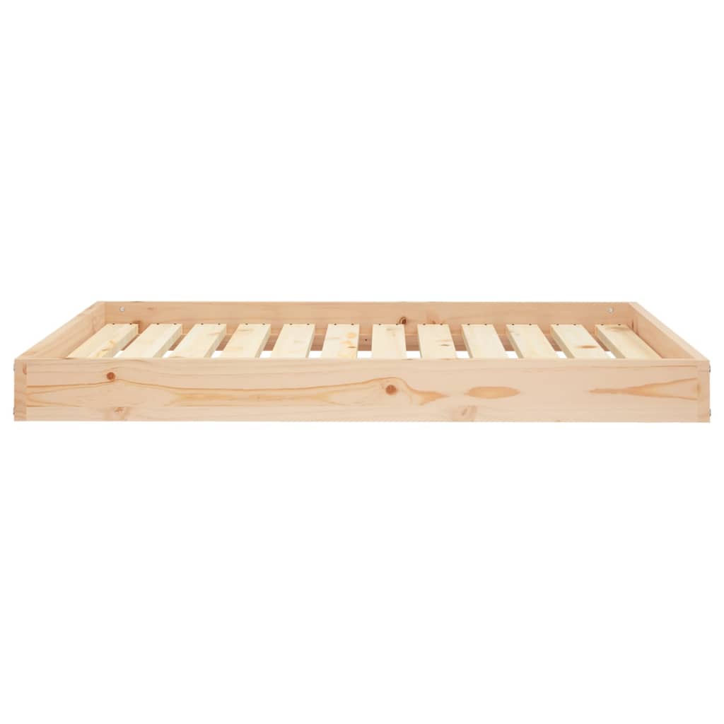 vidaXL Legowisko dla psa, 101,5x74x9 cm, lite drewno sosnowe