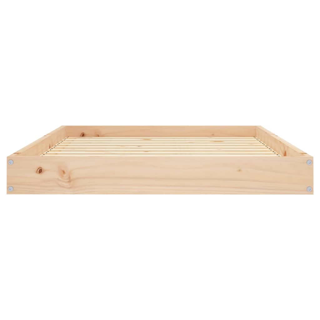 vidaXL Legowisko dla psa, 101,5x74x9 cm, lite drewno sosnowe