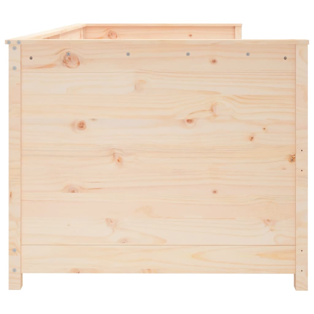vidaXL Łóżko dzienne bez materaca, 90x190 cm, lite drewno sosnowe
