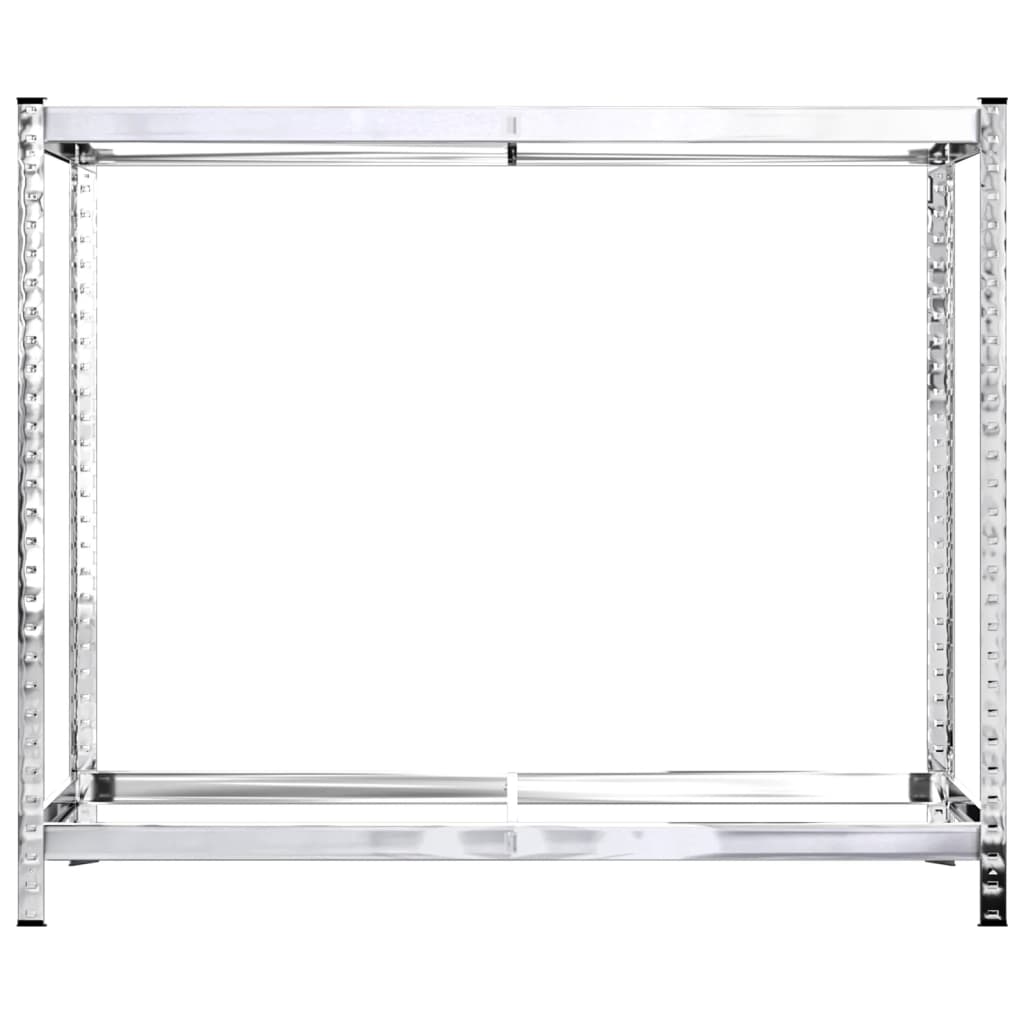 vidaXL 2-poziomowe regały na opony, 2 szt., 110x40x110 cm, stal
