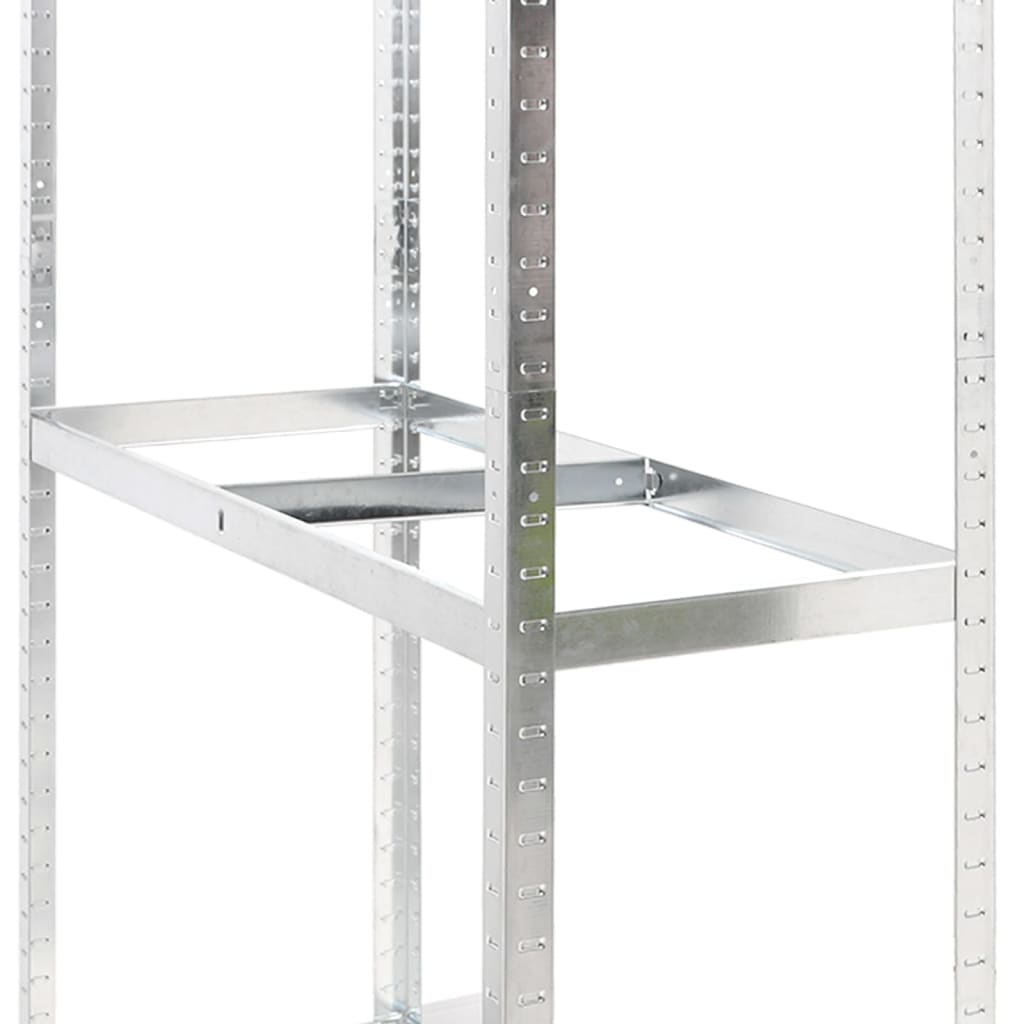 vidaXL 3-poziomowe regały na opony, 2 szt., 110x40x200 cm, stal