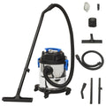 vidaXL Odkurzacz na mokro i na sucho, 1200 W, 20 L, srebrny
