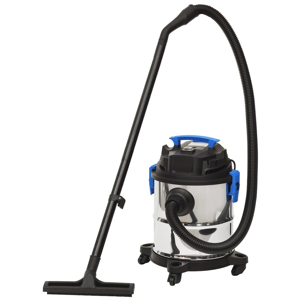 vidaXL Odkurzacz na mokro i na sucho, 1200 W, 20 L, srebrny