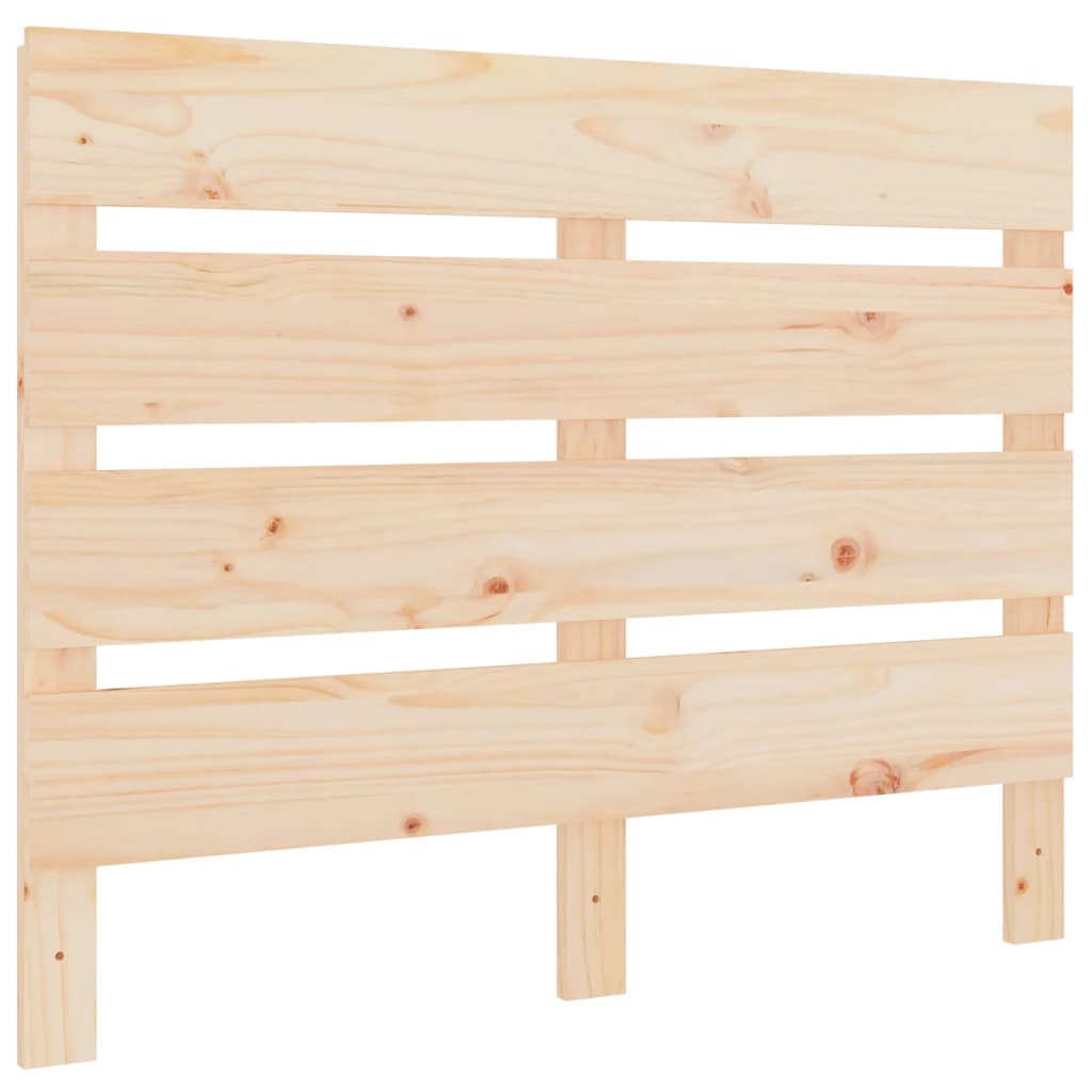 vidaXL Wezgłowie łóżka, 90x3x80 cm, lite drewno sosnowe