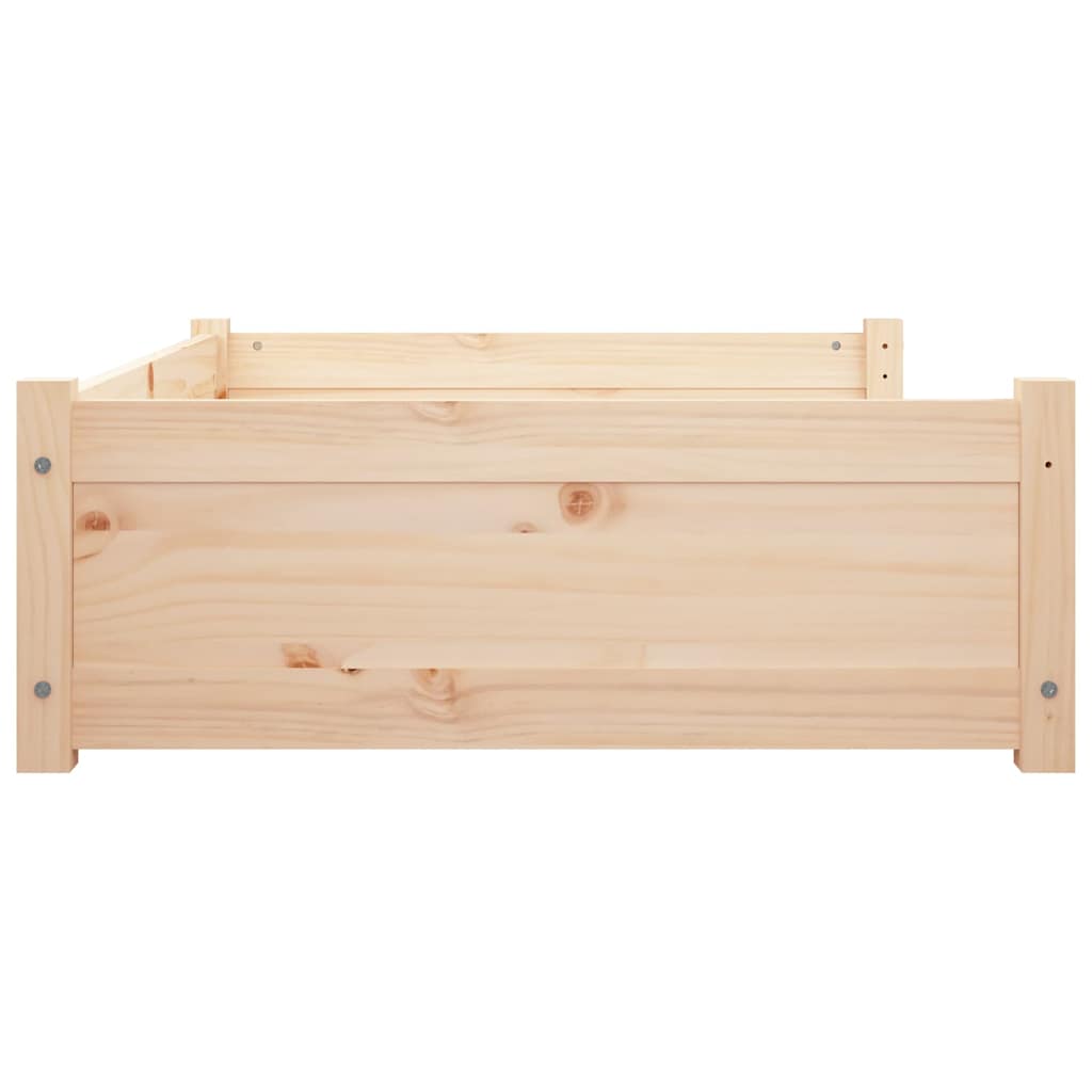 vidaXL Legowisko dla psa, 95,5x65,5x28 cm, lite drewno sosnowe