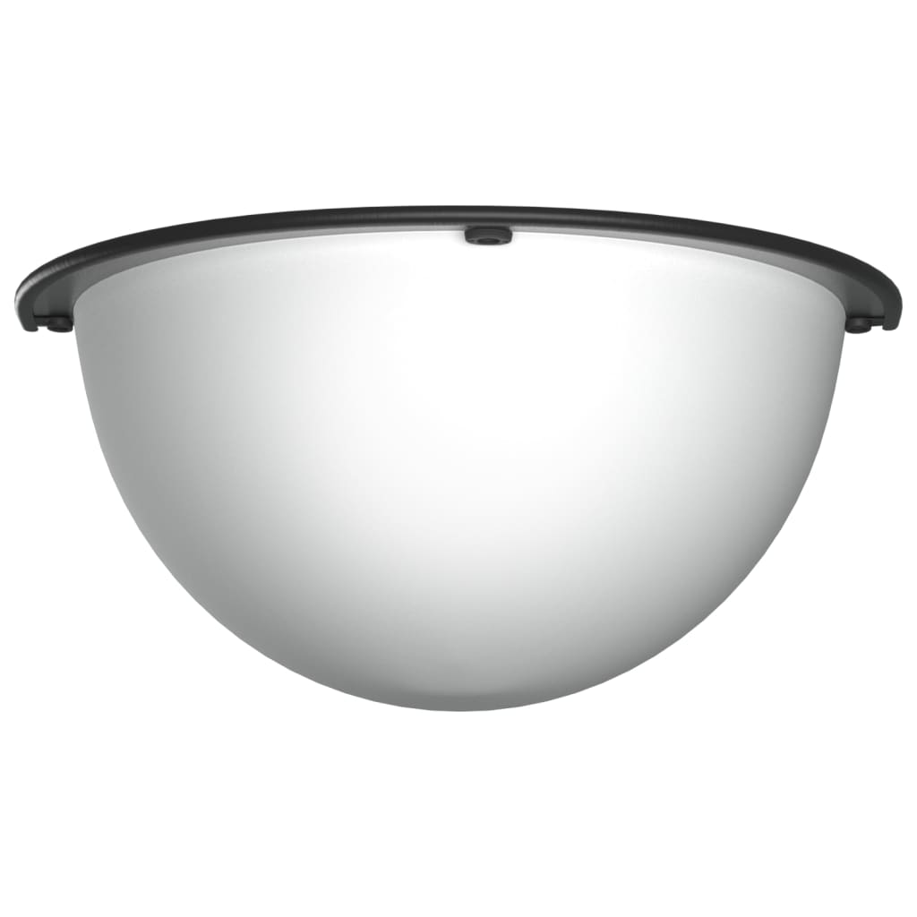 vidaXL Sferyczne lustra drogowe, 1/4 kuli, 2 szt., Ø30 cm, akryl