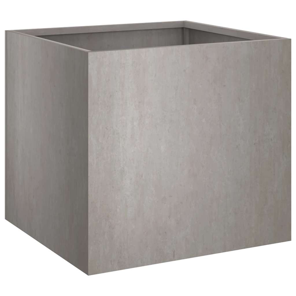 vidaXL Donice, 2 szt., 32x30x29 cm, stal kortenowska