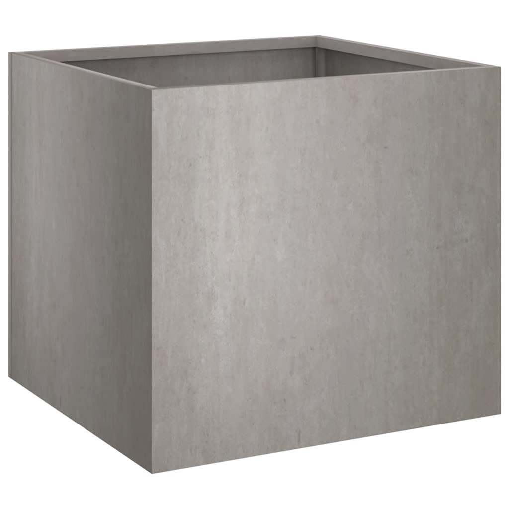 vidaXL Donice, 2 szt., 42x40x39 cm, stal kortenowska