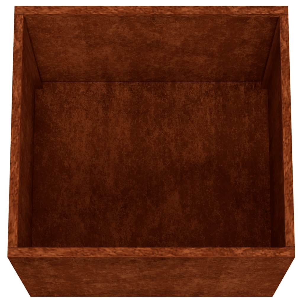vidaXL Donica, 49x47x46 cm, stal kortenowska