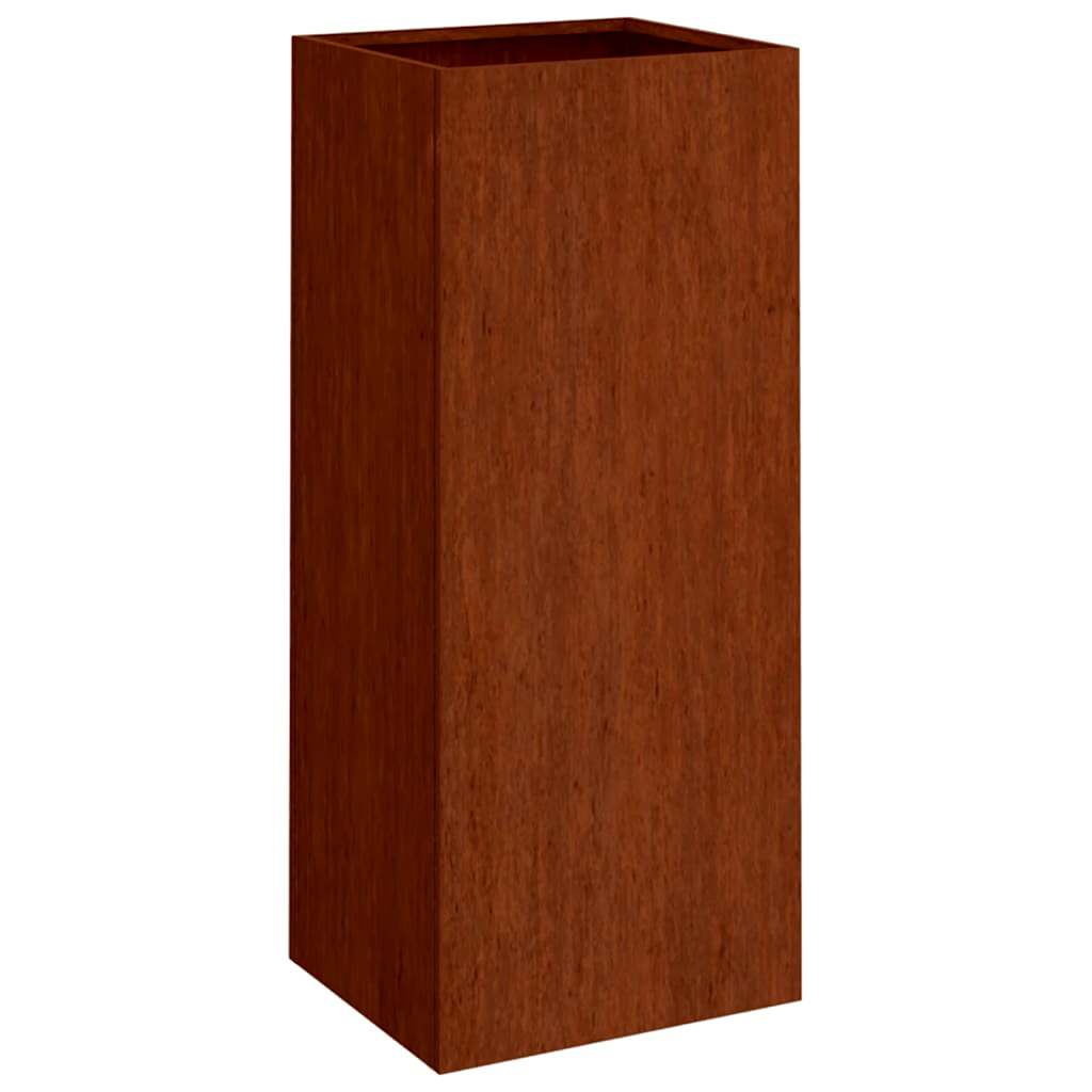 vidaXL Donica, 32x29x75 cm, stal kortenowska