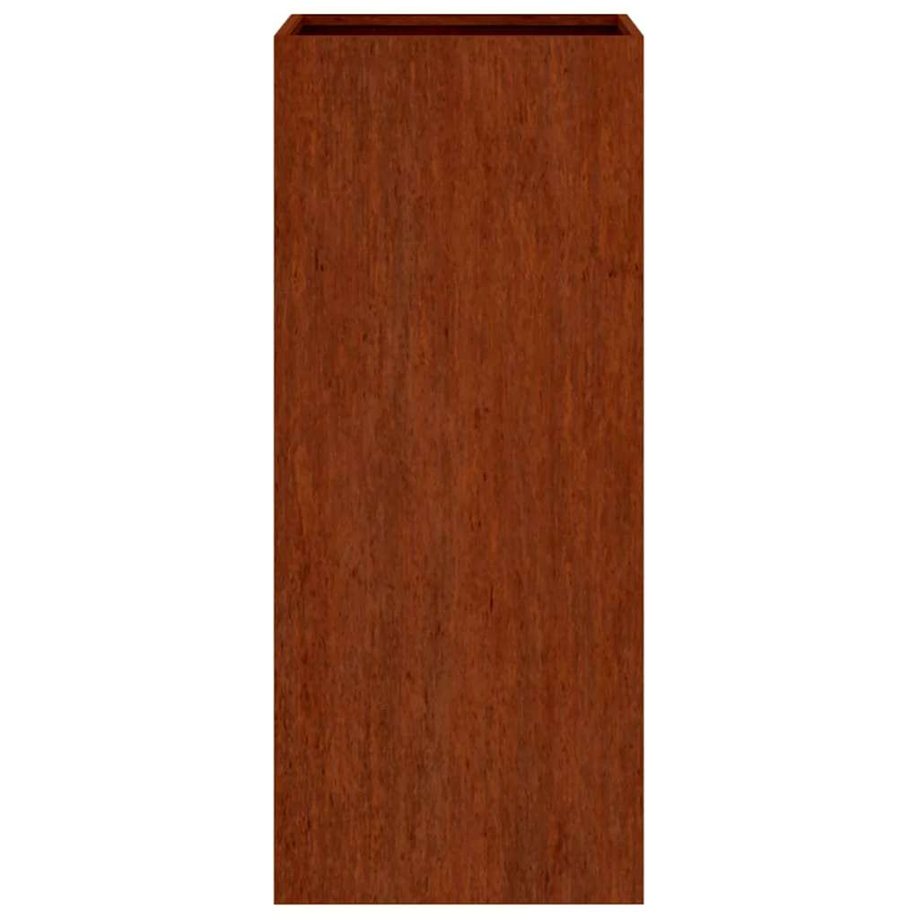 vidaXL Donica, 32x29x75 cm, stal kortenowska