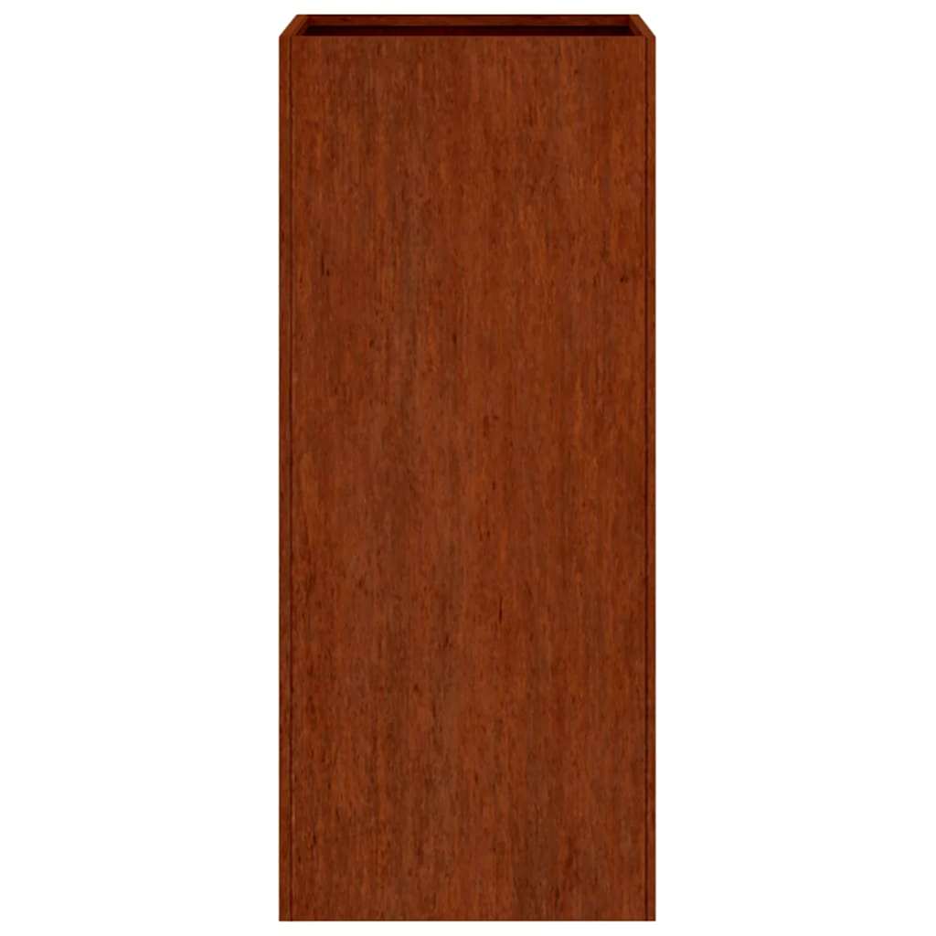 vidaXL Donica, 32x29x75 cm, stal kortenowska