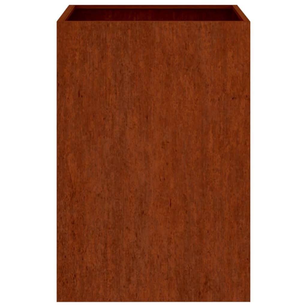 vidaXL Donica, 42x38x75 cm, stal kortenowska